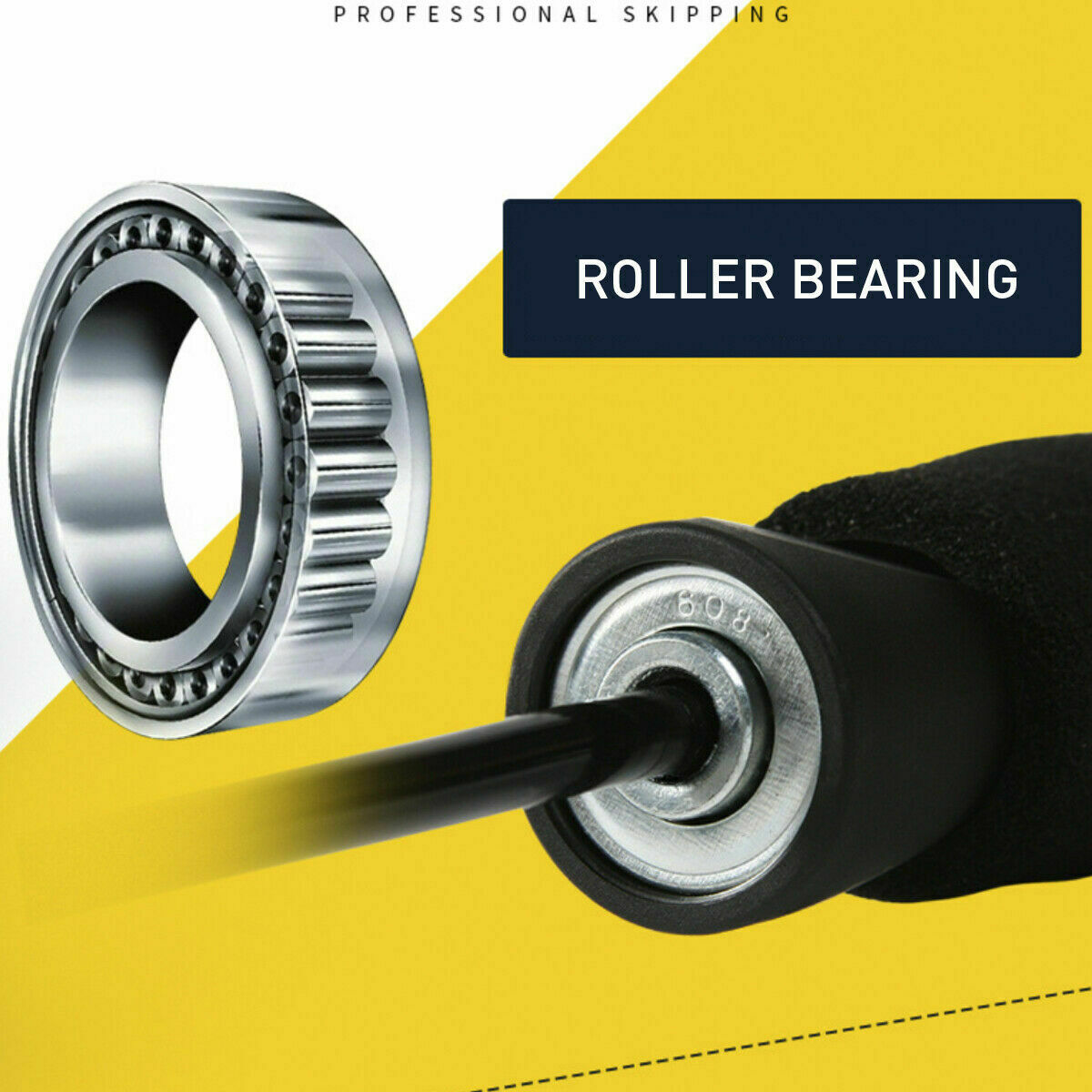 Adjustable Speed Bearing Jump Rope